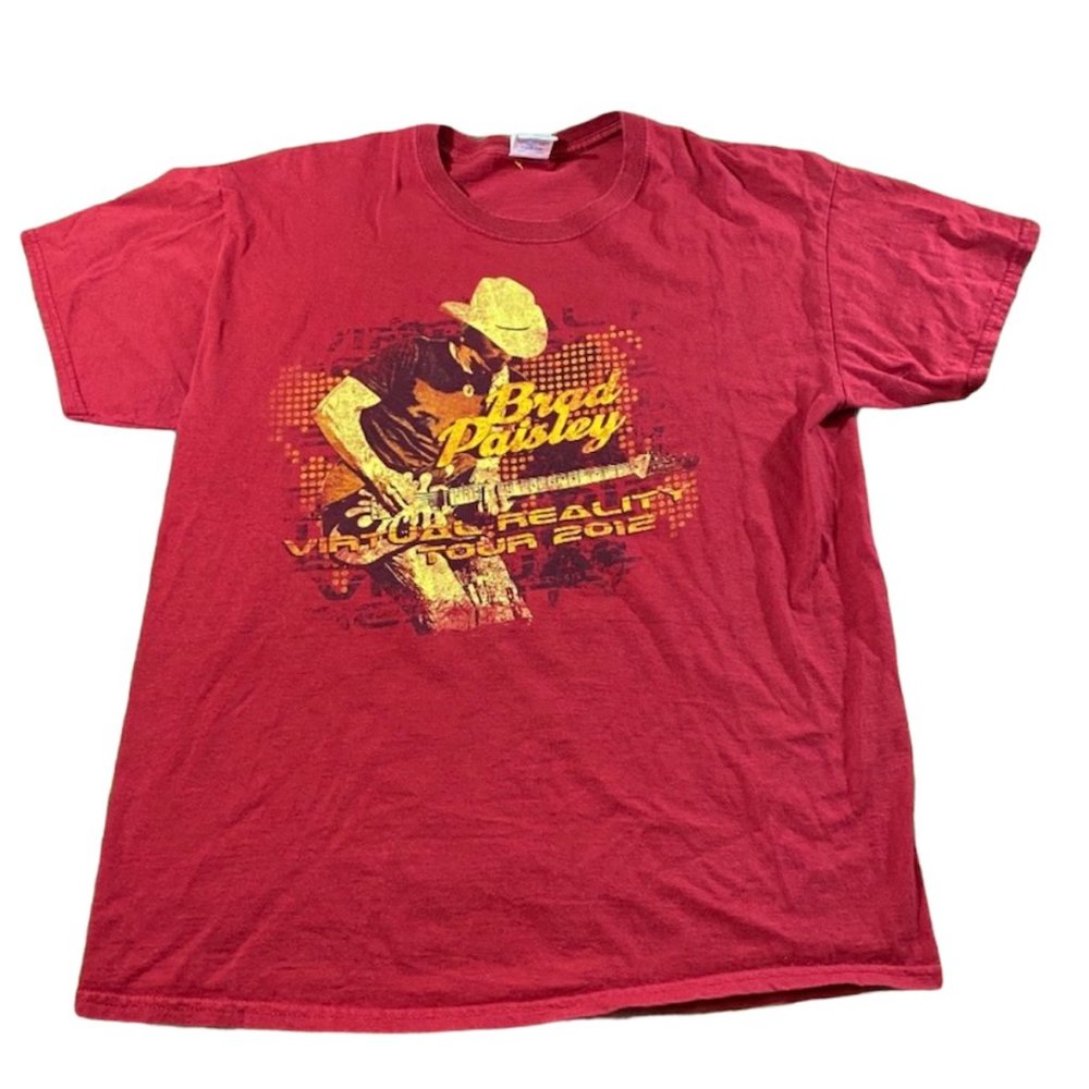 Brad Paisley Virtual Reality 2012 Tour T-Shirt
